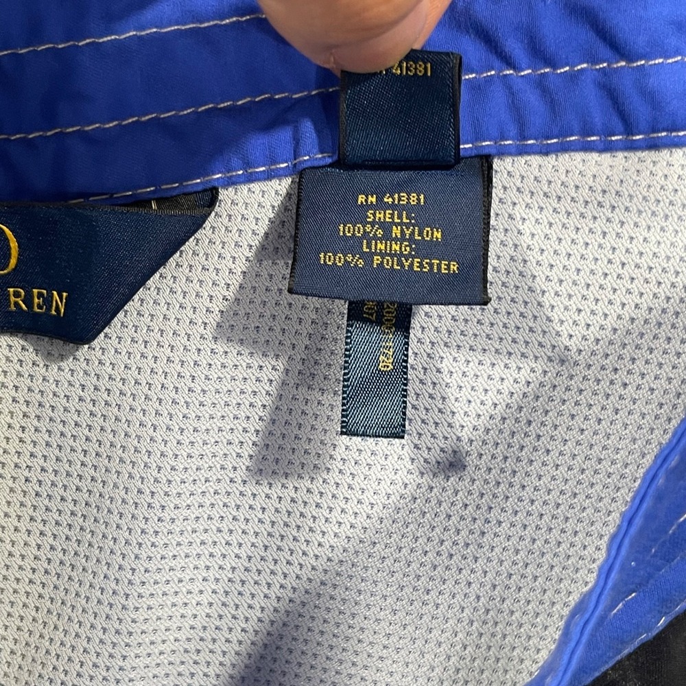 Polo Ralph Lauren Swim Trunks Mens 36 Blue - Picture 3 of 7